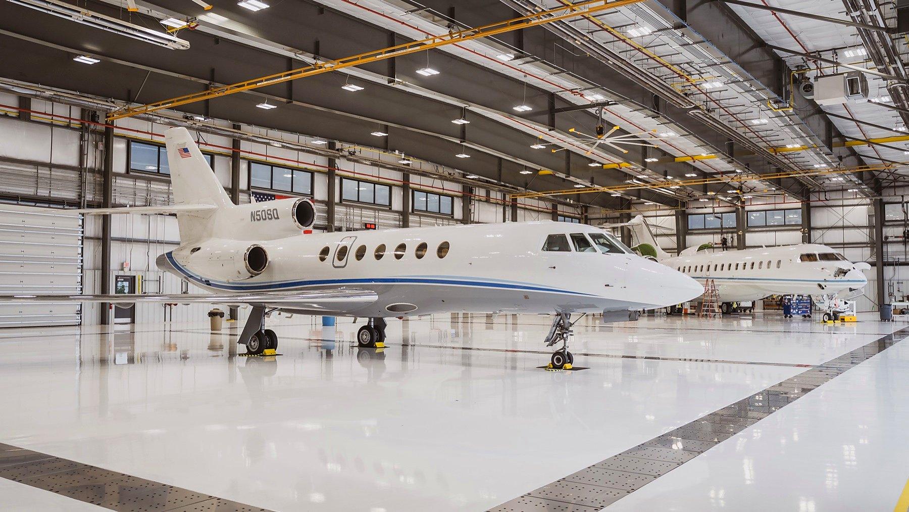 Home hangar — KSUS
