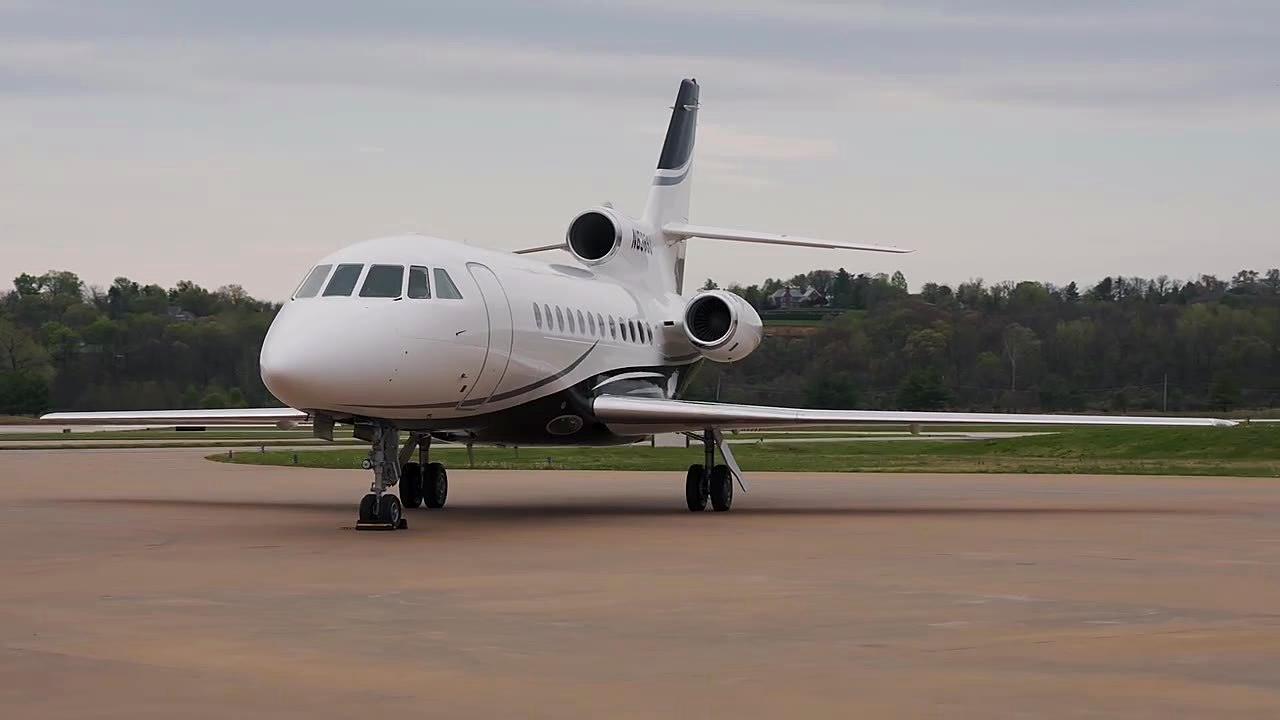 Falcon 900 N636SJ — watch the film
